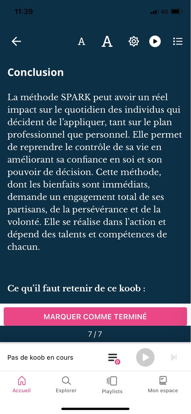 Savoir rédiger une conclusion - Étape 1