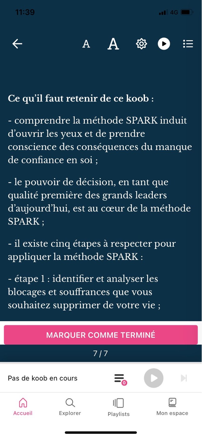 Savoir rédiger une conclusion - Étape 2